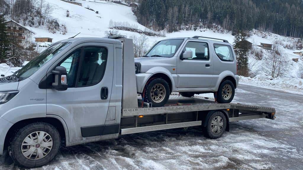 Abholung in Pinzgau (Sbg): Suzuki Jimny