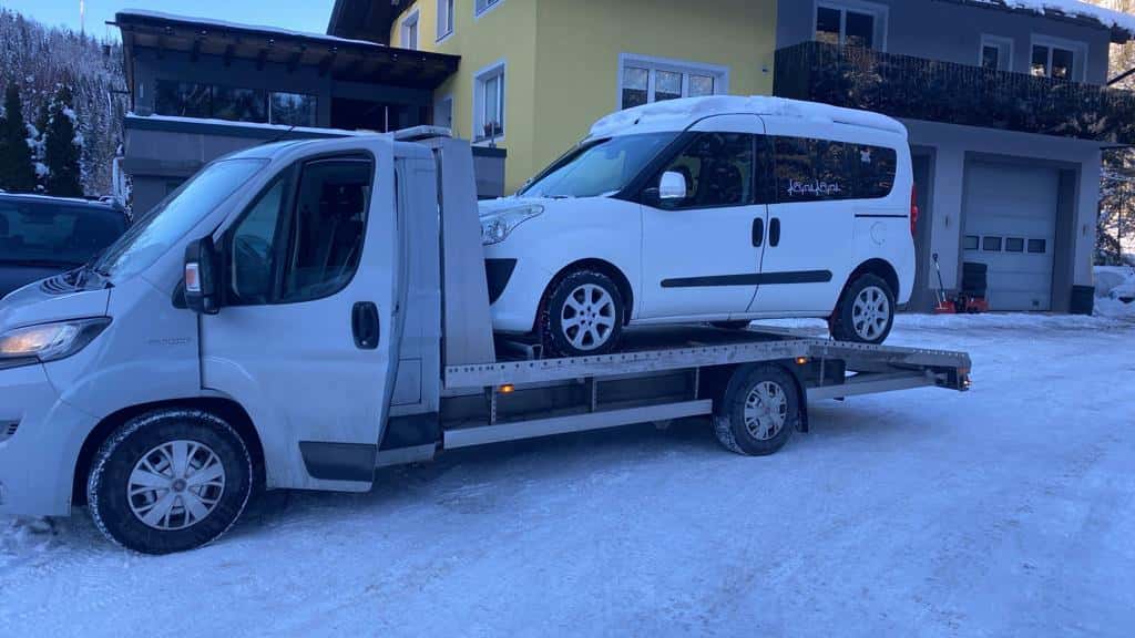 Abholung in Wien-Stadtrand: Fiat Doblò